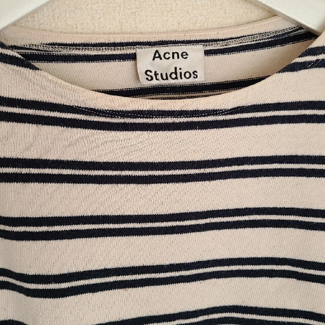 Acne Studios(アクネストゥディオズ)のAcne StudiosアクネストゥディオズボーダーTシャツsizeS メンズのトップス(Tシャツ/カットソー(半袖/袖なし))の商品写真