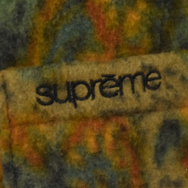 SUPREME シュプリーム 21AW Quilted Plaid Flannel Shirtスターロゴ