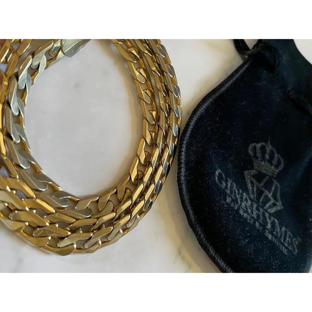 AVALANCHE(アヴァランチ)のGINRHYMES/Cuban Link CHAIN/K18GP 70cm メンズのアクセサリー(ネックレス)の商品写真