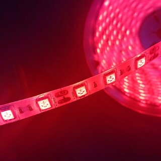 最新型s5050赤LEDテープ防水5m(車外アクセサリ)