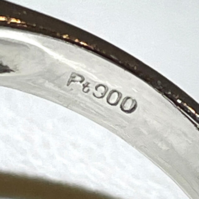 ☆Pt900 パール12.6mm&ダイヤリング☆ レディースのアクセサリー(リング(指輪))の商品写真
