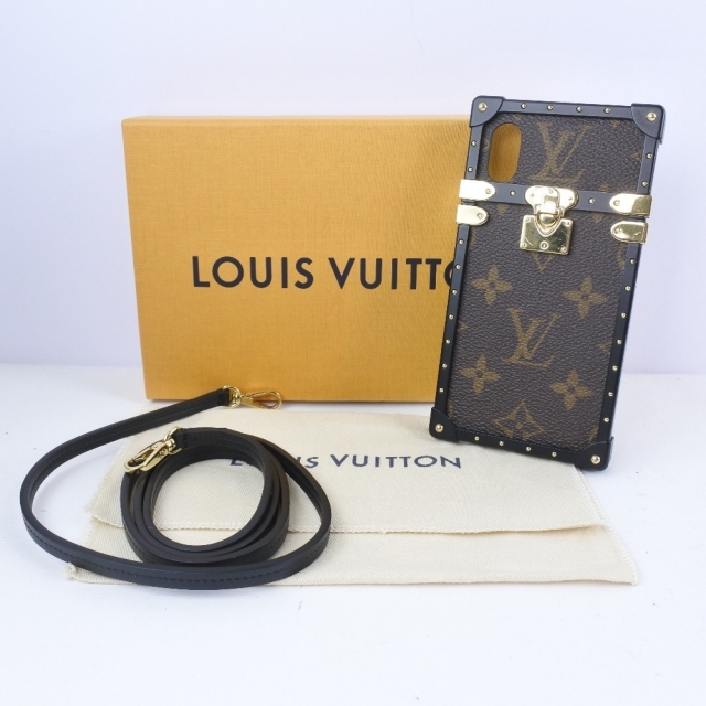 LOUIS VUITTON(ルイヴィトン)の【LOUIS VUITTON】ルイ・ヴィトン iPhoneケースX/XS アイ トランク M62618 モノグラムキャンバス ユニセックス スマホケース スマホ/家電/カメラのスマホアクセサリー(その他)の商品写真