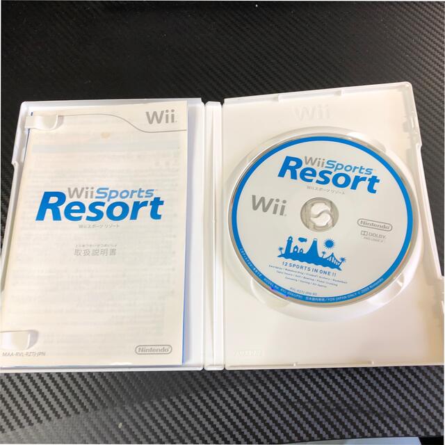 【中古・Wii】Wii Sports Resort Wiiスポーツリゾート エンタメ/ホビーのゲームソフト/ゲーム機本体(家庭用ゲームソフト)の商品写真