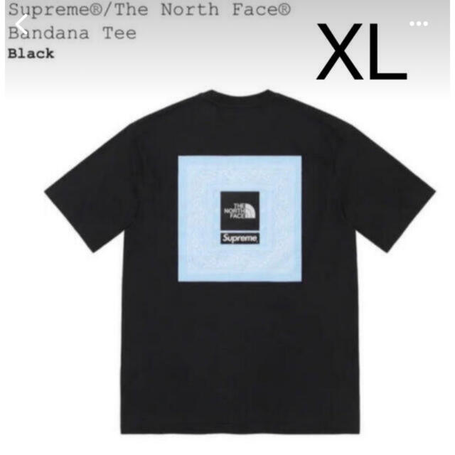 Supreme The North Face Bandana Tee xl - Tシャツ/カットソー(半袖/袖 ...