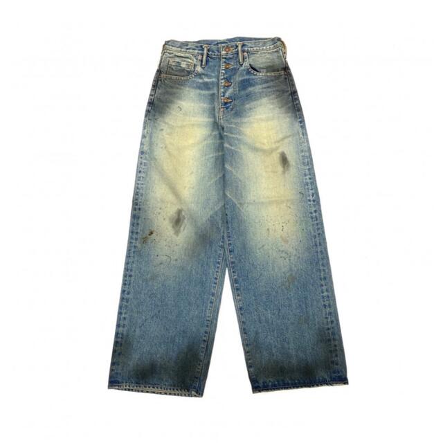 SUGARHILL OILED FADE DENIM PANTS