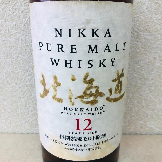 ニッカウイスキー　北海道12年　ピュアモルトウイスキー　750ml 4