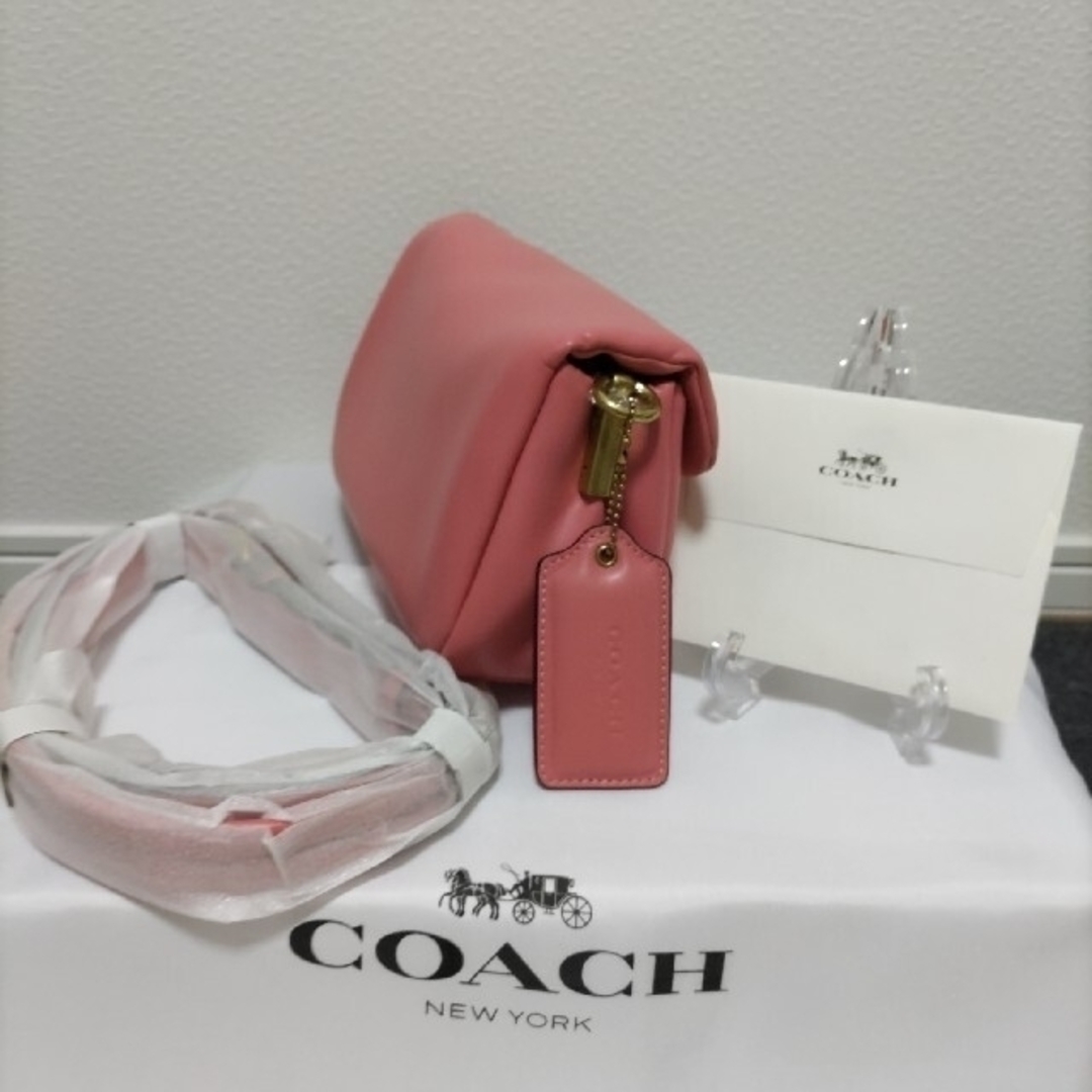 新品 COACHコーチ タビー ショルダー バッグ ピンク