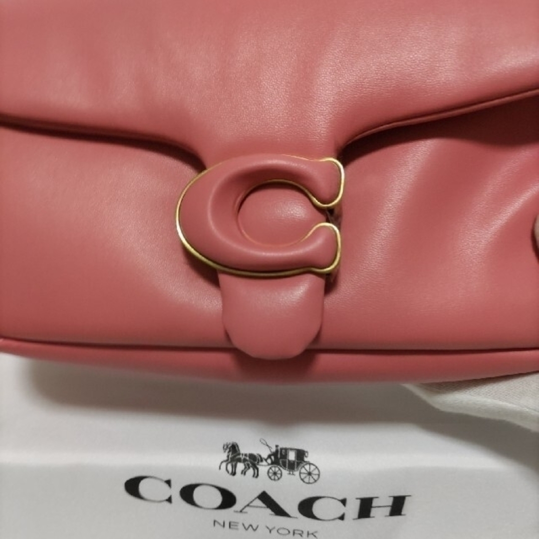 新品 COACHコーチ タビー ショルダー バッグ ピンク