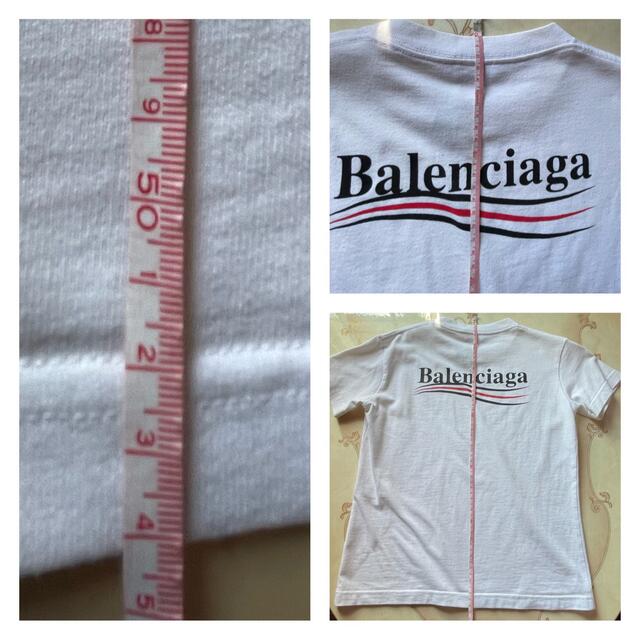 Balenciaga(バレンシアガ)のバレンシアガ  Tシャツ BALENCIAGA  レディース XS ホワイト レディースのトップス(Tシャツ(半袖/袖なし))の商品写真