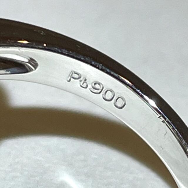 ☆Pt900 ブラックパール12.1mm&ダイヤリング☆