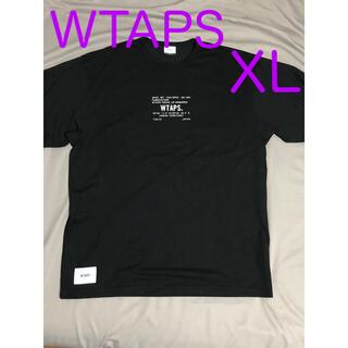 ダブルタップス(W)taps)のWTAPS Academy SS Tシャツ　黒　L XL(Tシャツ/カットソー(半袖/袖なし))
