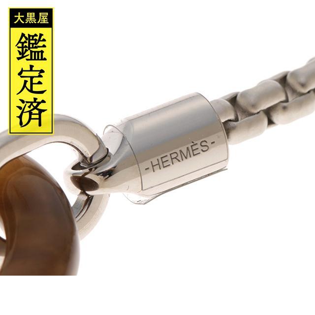 HERMES エルメスメリ・メロネックレスｓｓスラッシュバッファローン