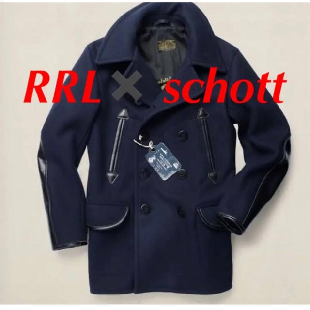 RRL 限定　テンダーロイン　Pコート　リアルマッコイズ　schott