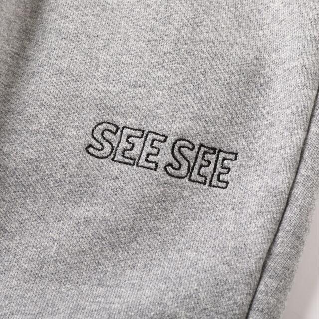 新品未使用　SEE SEE CROPPED SWEAT PANTS シーシー