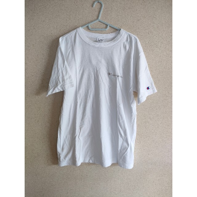 Champion(チャンピオン)のチャンピオン　Champion　白Tシャツ　Tシャツ　メンズ　レディース メンズのトップス(Tシャツ/カットソー(半袖/袖なし))の商品写真