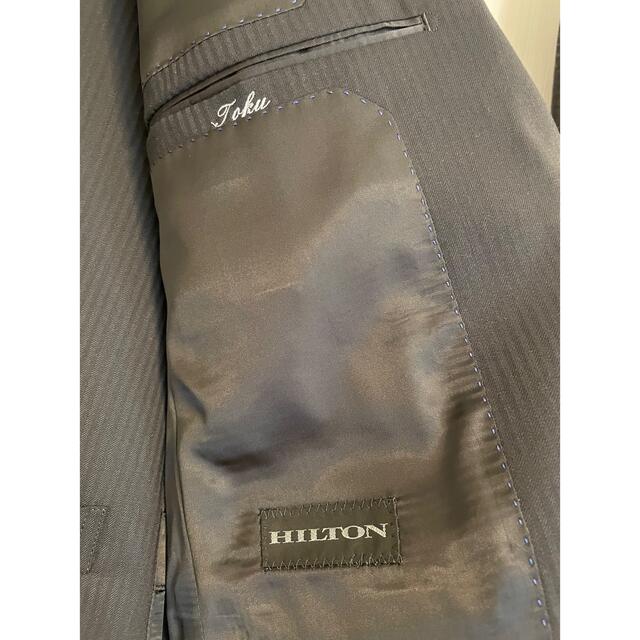 青山スーツ　HILTON 黒