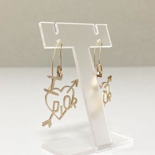 極美品・希少】クリスチャンディオール I ♡ DIOR ピアス イヤリング
