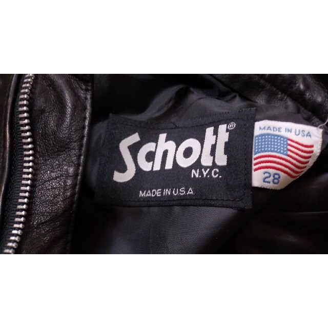 schott(ショット)のSCHOTT レザーパンツ ショット メンズのパンツ(その他)の商品写真