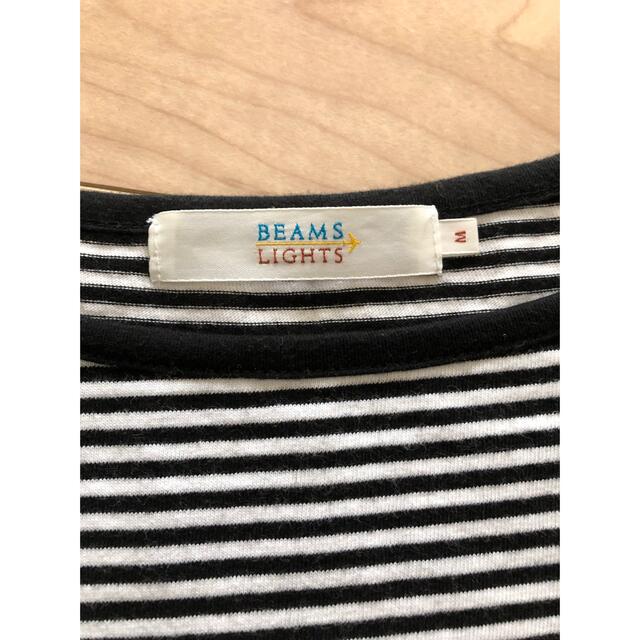 BEAMS LIGHTS(ビームスライツ)の【たかしさま専用】ビームスライツ　ボーダーTシャツ　Mサイズ美品 メンズのトップス(Tシャツ/カットソー(半袖/袖なし))の商品写真