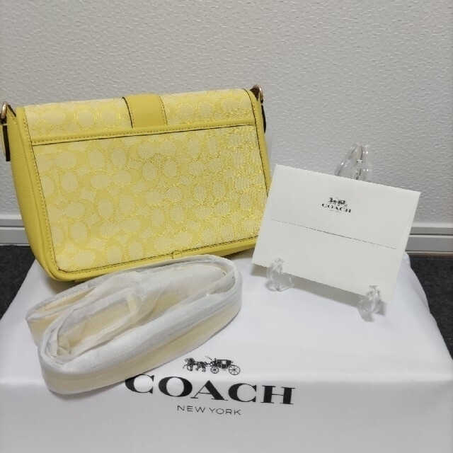 COACH コーチ クロスボディ シグネチャー ジャカード 新作新品 希少