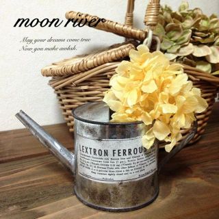 ＊紫陽花付きリメじょうろ＊(その他)