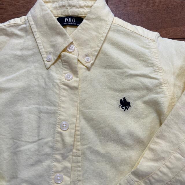 POLO RALPH LAUREN(ポロラルフローレン)のPOLO キッズ　長袖シャツ　110 キッズ/ベビー/マタニティのキッズ服男の子用(90cm~)(Tシャツ/カットソー)の商品写真