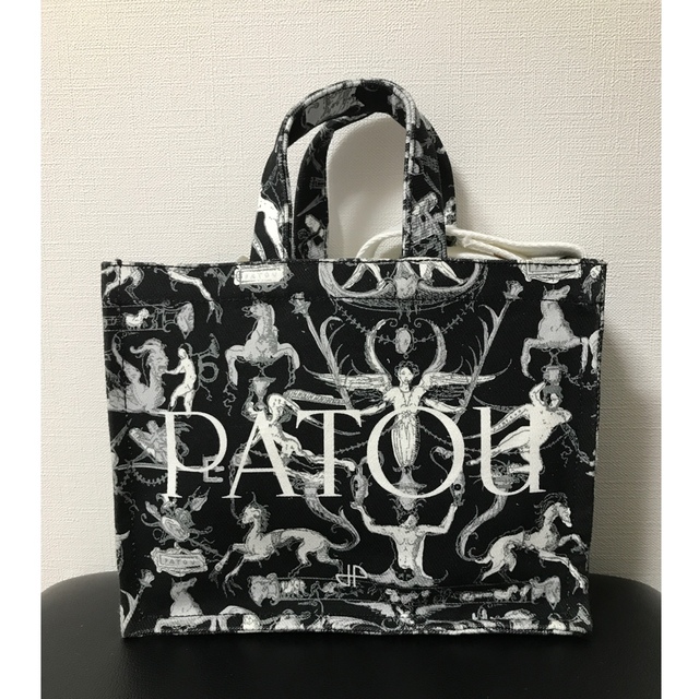 JEAN PATOU(ジャンパトゥ)の【新品】PATOU パトゥ　オーガニックコットン　トートバッグ レディースのバッグ(トートバッグ)の商品写真