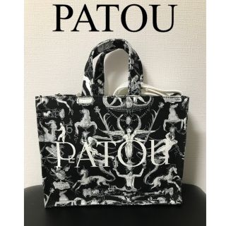 ジャンパトゥ(JEAN PATOU)の【新品】PATOU パトゥ　オーガニックコットン　トートバッグ(トートバッグ)