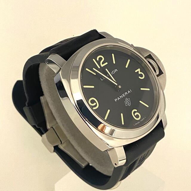 美品 パネライ ルミノール ベース ロゴ PAM01000 手巻  SS 正規品