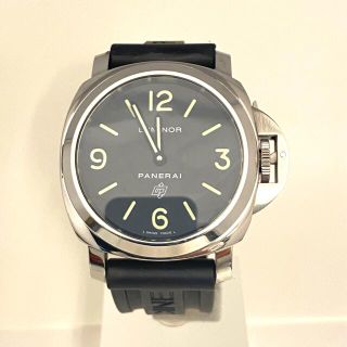 オフィチーネパネライ(OFFICINE PANERAI)の美品 パネライ ルミノール ベース ロゴ PAM01000 手巻  SS 正規品(腕時計(アナログ))