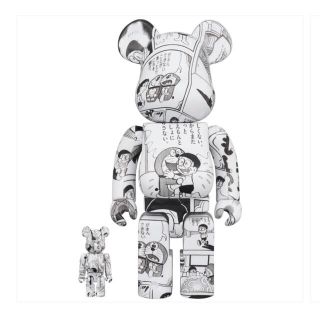 ベアブリック(BE@RBRICK)のBE@RBRICK ドラえもん コミック Ver. 100+400％　新品未開封(フィギュア)