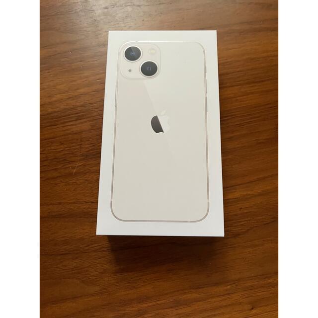 新発売の - Apple iPhone13 新品 SIMフリー スターライト 128GB mini