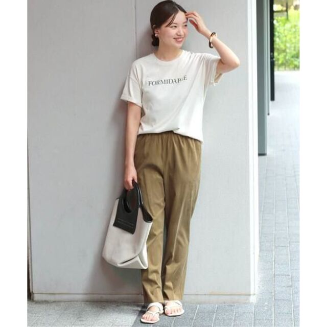 IENA(イエナ)の❤IENA/イエナ【2020SS】FORMIDABLEロゴプリントＴシャツ レディースのトップス(Tシャツ(半袖/袖なし))の商品写真