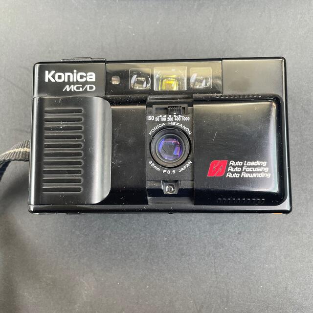 KONICA MINOLTA(コニカミノルタ)のコニカ　Konica MG/D フィルムカメラ　ヘキサノン35mm 3.5　XA スマホ/家電/カメラのカメラ(フィルムカメラ)の商品写真