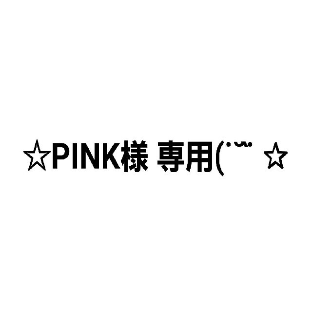 ☆PINK様 専用☆