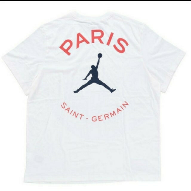 NIKE(ナイキ)のジョーダン　パリ・サンジェルマン　コラボT メンズのトップス(Tシャツ/カットソー(半袖/袖なし))の商品写真