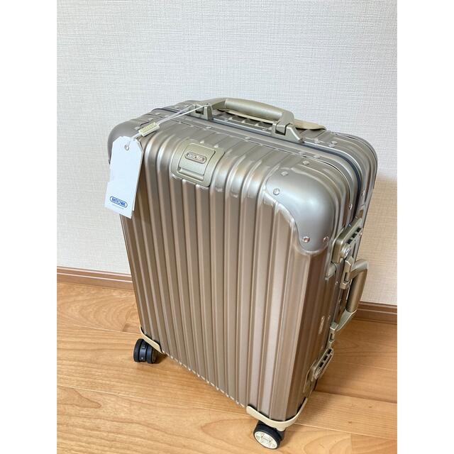 【新品】RIMOWA リモワ スーツケース トパーズ チタニウム 34L