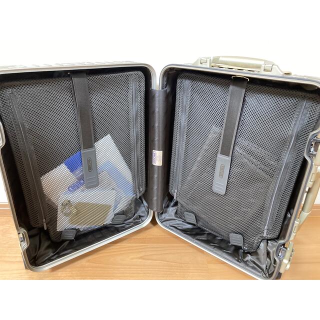 新品】RIMOWA リモワ スーツケース トパーズ チタニウム 34L 新品】RIMOWA リモワ スーツケース トパーズ チタニウム 34L