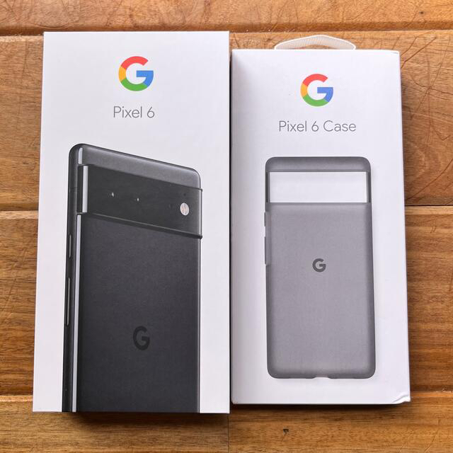 auSIMロック【新品未使用】Google Pixel6 Stormy Black SIMフリー