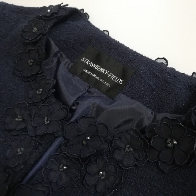 STRAWBERRY-FIELDS(ストロベリーフィールズ)のストロベリーフィールズ エフデ フォーマルスカートスーツ上下セット S レディースのフォーマル/ドレス(スーツ)の商品写真