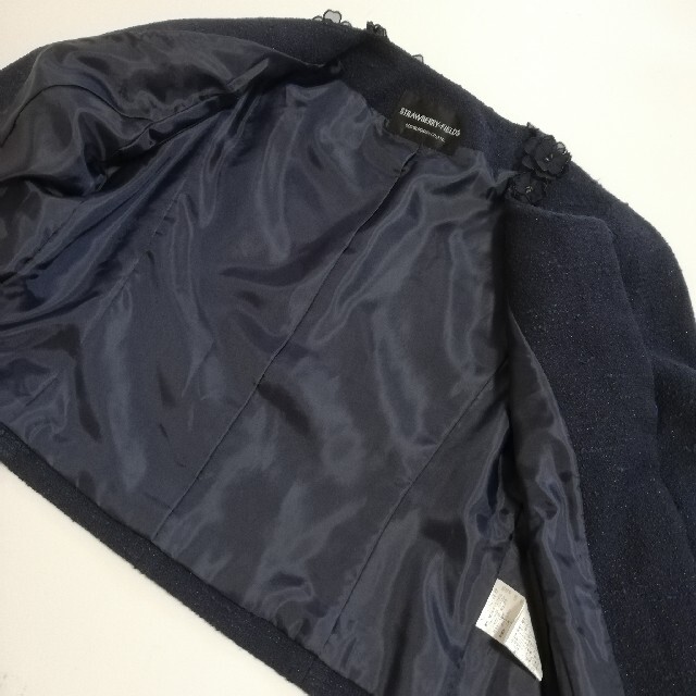 STRAWBERRY-FIELDS(ストロベリーフィールズ)のストロベリーフィールズ エフデ フォーマルスカートスーツ上下セット S レディースのフォーマル/ドレス(スーツ)の商品写真