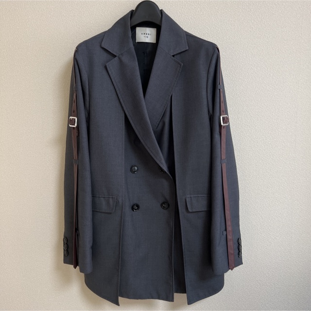 Ameri VINTAGE(アメリヴィンテージ)の【Ameri VINTAGE】BELT TIE DUAL JACKET レディースのジャケット/アウター(テーラードジャケット)の商品写真