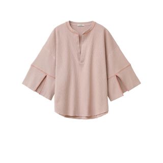 CLANE  COLOR STITCH HEAVY RIB TOPS(カットソー(長袖/七分))