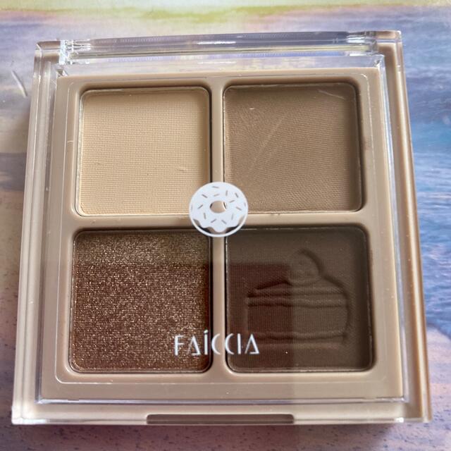 FAIiClA アイシャドウパレット 4色 ブラウン系 L104# コスメ/美容のベースメイク/化粧品(アイシャドウ)の商品写真