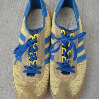 ビンテージ」1970s アディダスadidas ランナー スニーカー西ドイツの