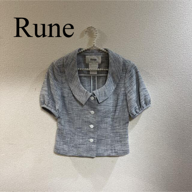 René(ルネ)のルネ　半袖シャツ　美品 レディースのトップス(シャツ/ブラウス(半袖/袖なし))の商品写真