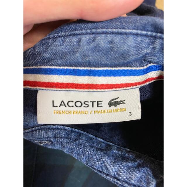 LACOSTE(ラコステ)のラコステ　長袖ポロシャツ メンズのトップス(ポロシャツ)の商品写真