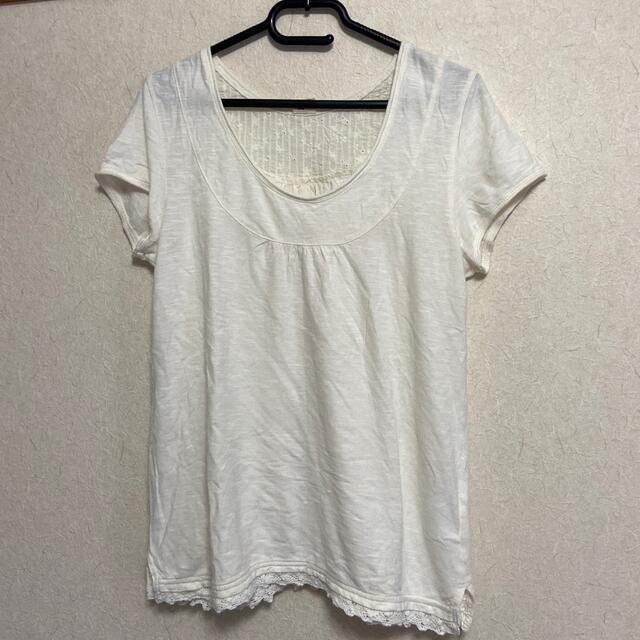 白 tシャツ カットソー  メンズのトップス(Tシャツ/カットソー(半袖/袖なし))の商品写真