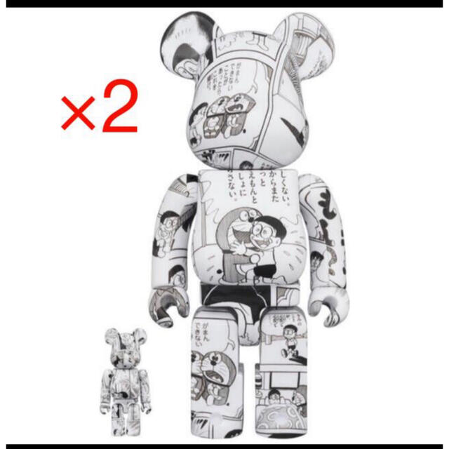 BE@RBRICK ドラえもん コミック Ver. 100％ & 400％ ハンドメイドのおもちゃ(フィギュア)の商品写真