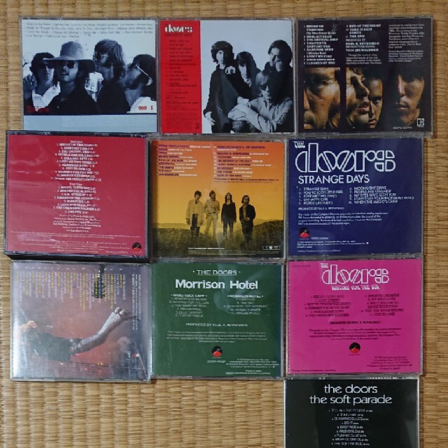 ドアーズ CD14枚セット  THE DOORS ジムモリソン 送料込み エンタメ/ホビーのCD(ポップス/ロック(洋楽))の商品写真